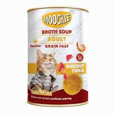 MOOCHIE KARİDESLİ TON BALIKLI KEDİ ÇORBASI 135 ML