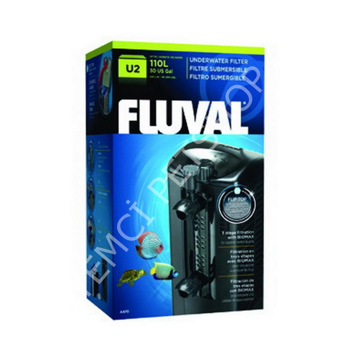 Fluval U2 Iç Filtre 45 - 100 L Akv İçin