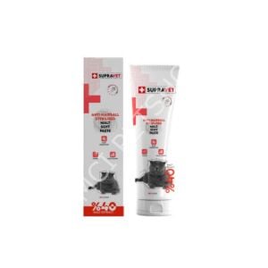 Supravet Anti-Hairball Kısırlaştırılmış Kediler için Multivitaminli Malt Kedi Macunu 100gr