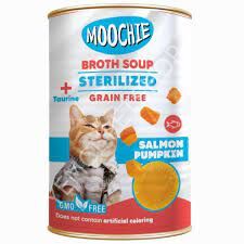 MOOCHİE SOMONLU BALKABAKLI KISIR KEDİ ÇORBASI 135 ML