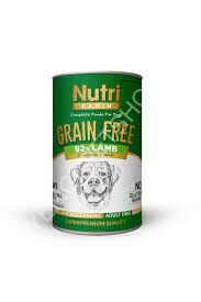 Nutri Canine Tahılsız Kuzulu Patatesli Köpek Konservesi 400 Gr