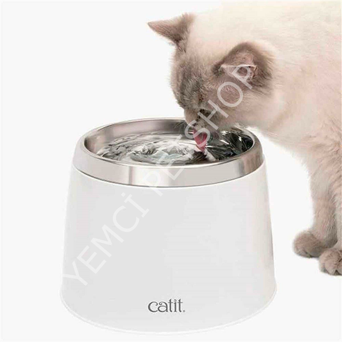 Catit Kedi Otomatik Suluk Devirdaimlı Çelik 2 Lt
