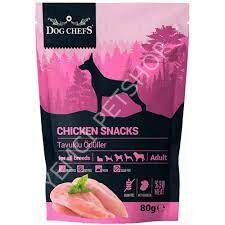 DOG CHEFS CHICKEN SNACKS 80 GR