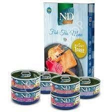 N&D Nd Balıklı Trio Menü Kedi Konserve Maması 6x70gr