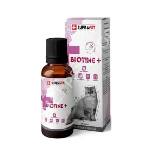 Supravet Biotine Kediler İçin Tüy Sağlığı Multi Vitamin Damlası 100 ml