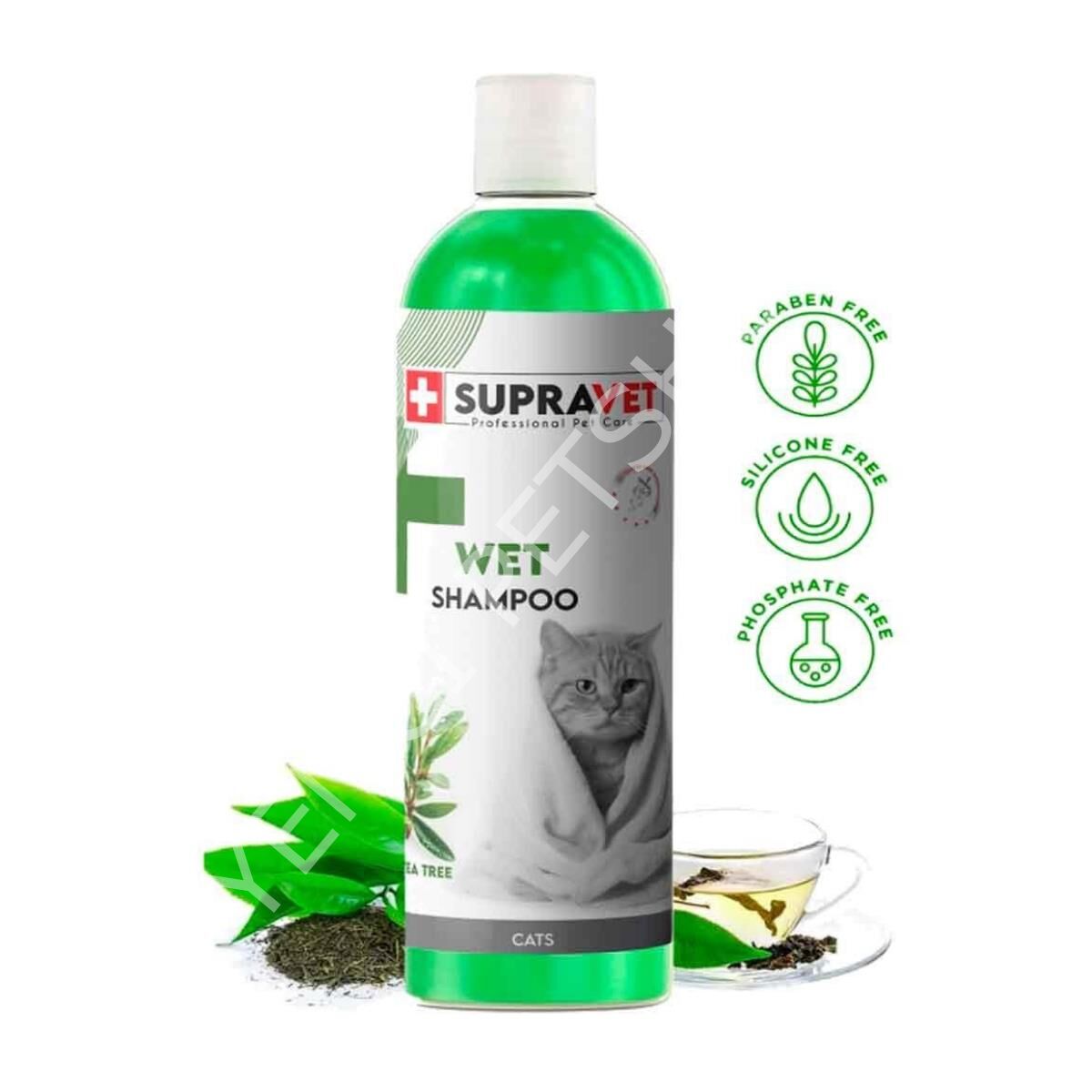 Supravet Kedi Şampuanı Çay Ağacı Özlü 200 ml