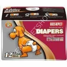 Hushpet Köpek Alt Tuvalet Bezi XL 50-68 cm 12'li