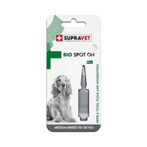 Supravet Büyük Irk Köpek Deri ve Tüy Bakım Yağı Bit Pire Dış Parazit  Damlası