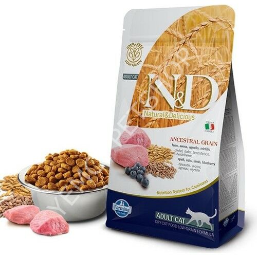 N&D Düşük Tahıllı Kısırlaştırılmış Kuzu Etli 10 kg Yetişkin Kedi Maması
