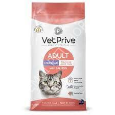 Vet Prive Somonlu 1.5 kg Kısırlaştırılmış Yetişkin Kedi Maması