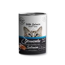Eco Natura Pet  Somonlu Yetişkin Kedi Konservesi Gravy 400 Gr