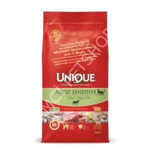 Unıque Bağrsak Düzenleyici Probiyotikli Kuzu Etli Yetişkin Kedi Maması 2 Kg