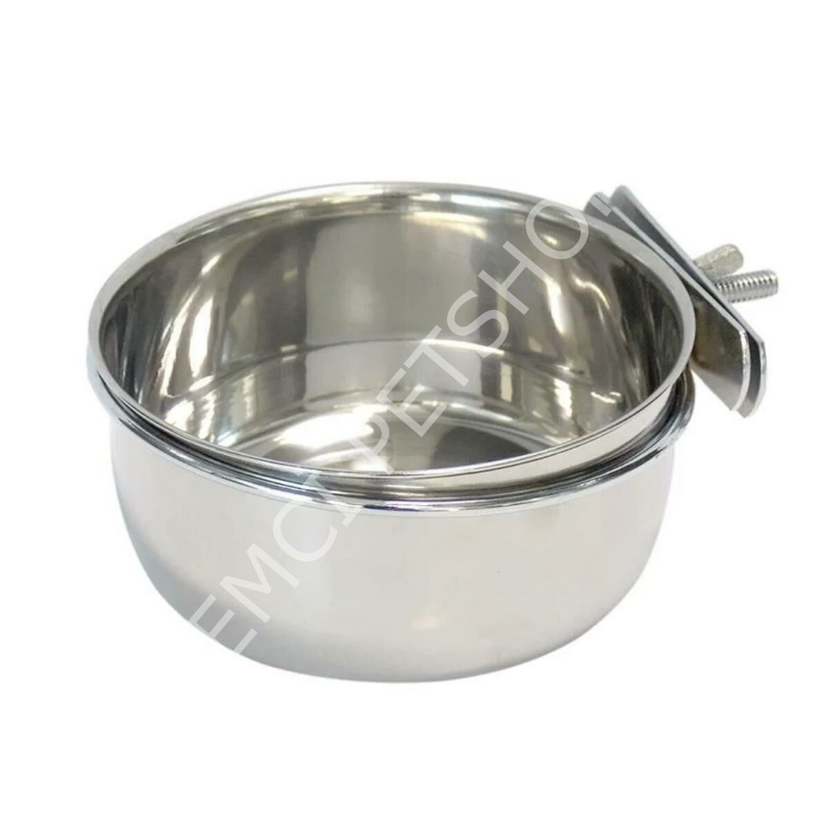 İmparator Pet Vidalı Çelik Kuş Yem Kabı 900 ml