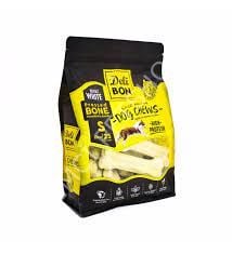 DELİBON DERİ PRES KEMİK 12CM S BOY 25Lİ TORBA BEYAZ 12CMX25AD.