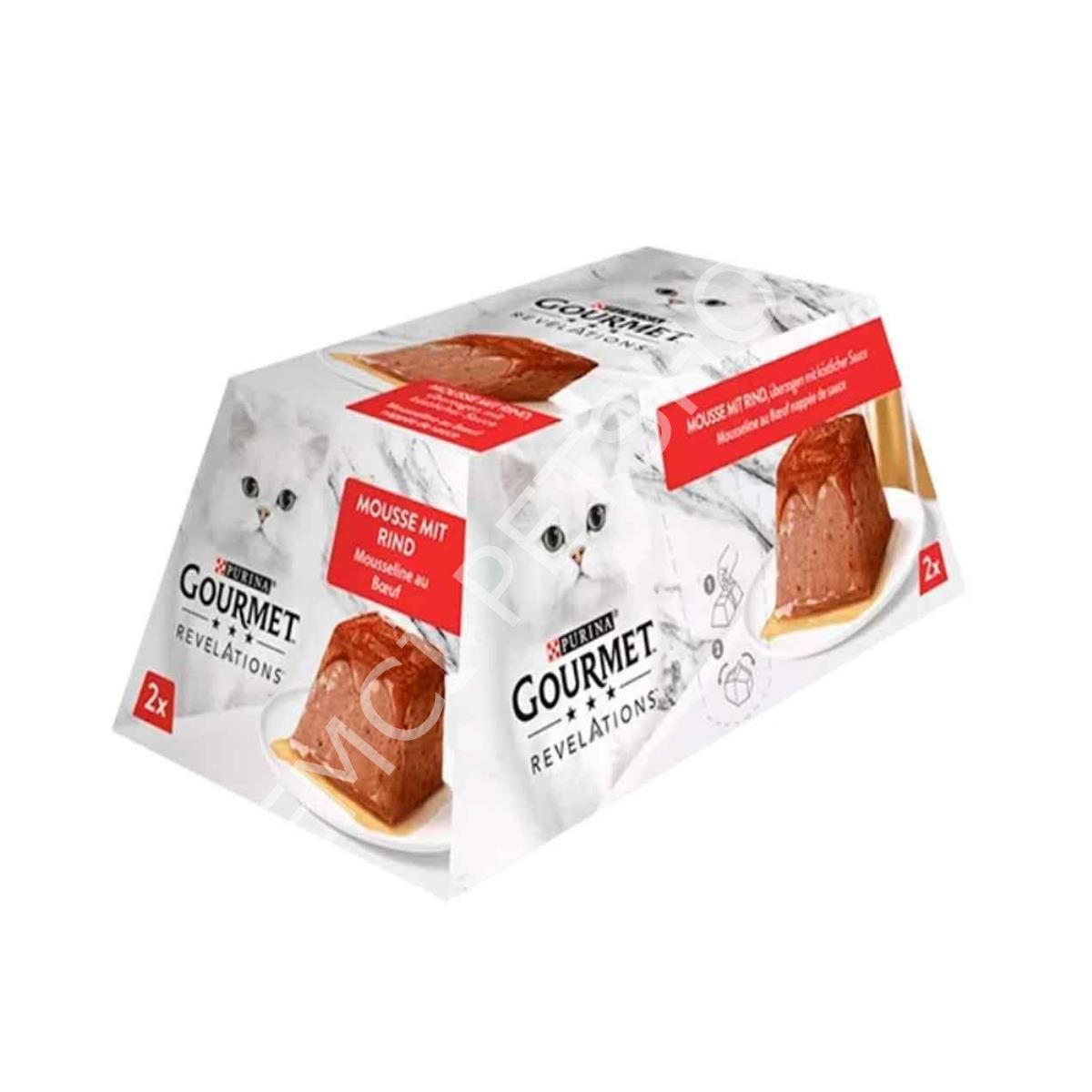 Gourmet Revelations Sığır Etli Kedi Yaş Maması 2 x 57 Gr - 114 Gr