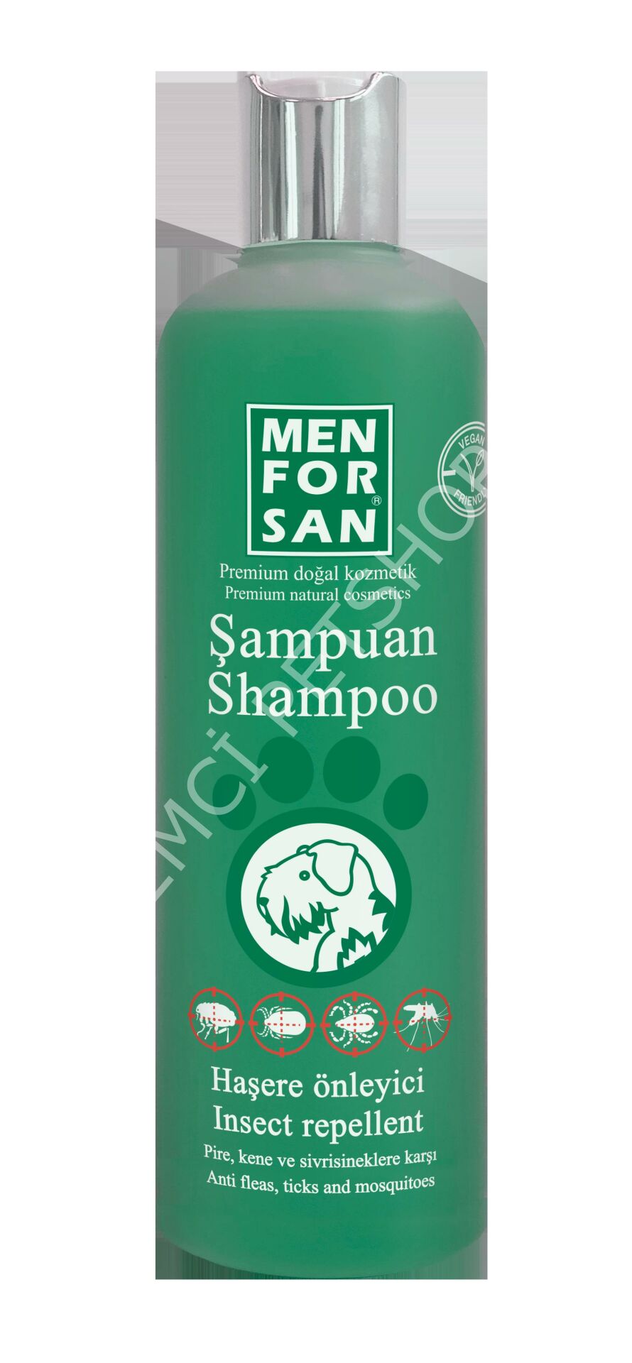 MENFORSAN HAŞERE ÖNLEYİCİ KÖEK ŞAMPUANI 300 ML