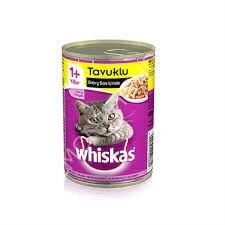 Whiskas Sos İçinde Tavuklu Yetişkin Kedi Konservesi 400gr
