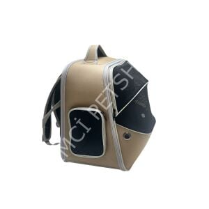 YEMCİPETSHOP KEDİ VE KÖPEKLER İÇİN ÖNÜ FİLELİ ASTRONOT ÇANTA SU YEŞİLİ