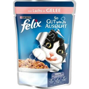 Felix Agail Somonlu Kedi Yaş Mama 85 Gr