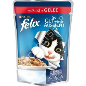 FELIX AGAIL GiJ Beef Pouch 26x85g IT