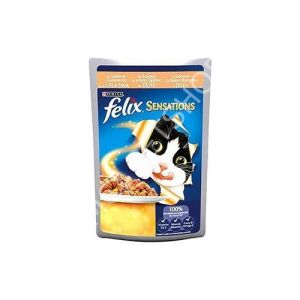 Purina Felix Somonlu ve Karidesli Yaş Kedi Maması 85 Gr