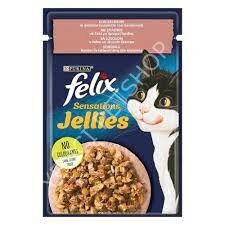 Purina Felix Somonlu ve Karidesli Yaş Kedi Maması 85 Gr