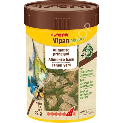 Sera Vipan Nature Pul Balık Yemi 100 ml