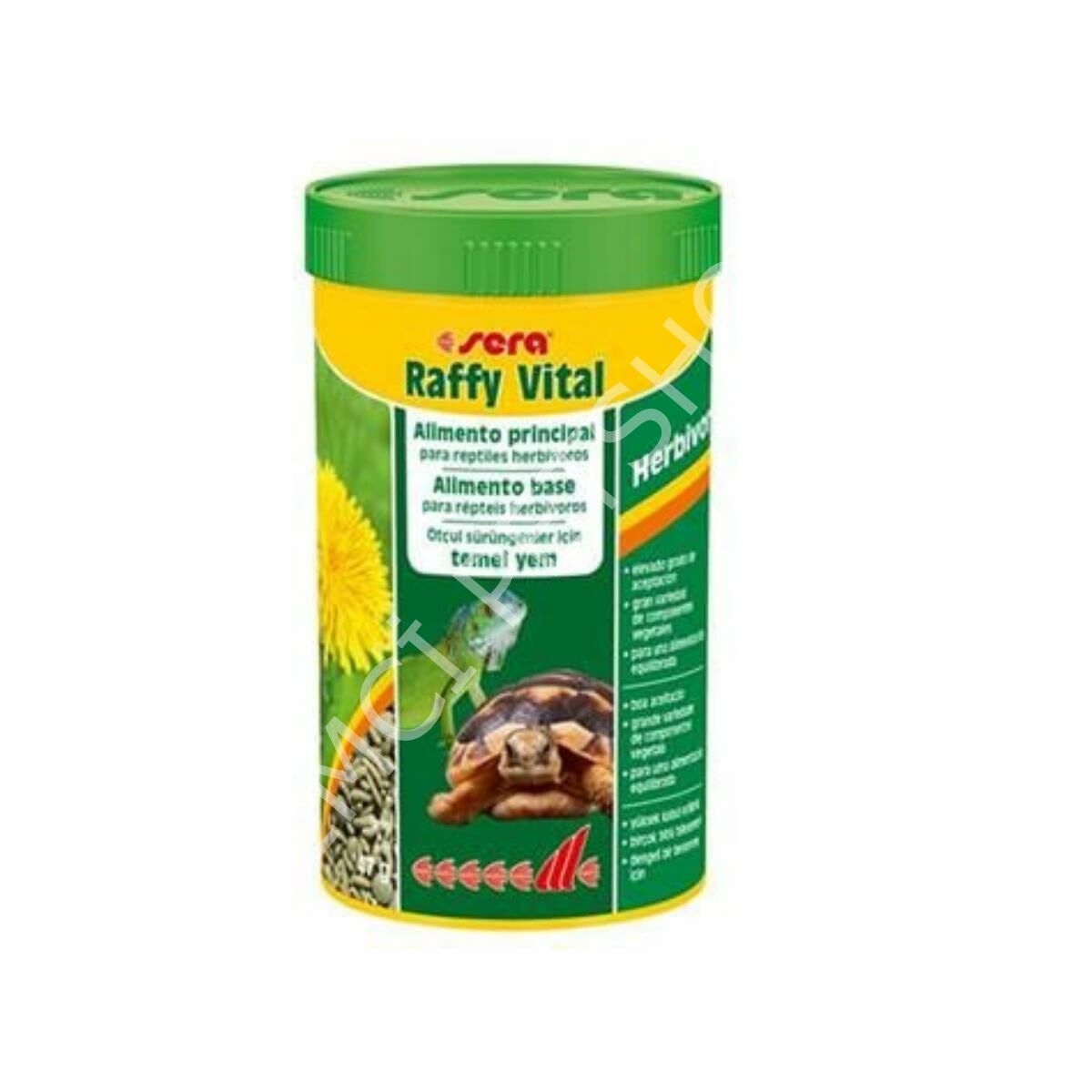 Sera Raffy Vital Nature Kaplumbağa Yemi 250 ML