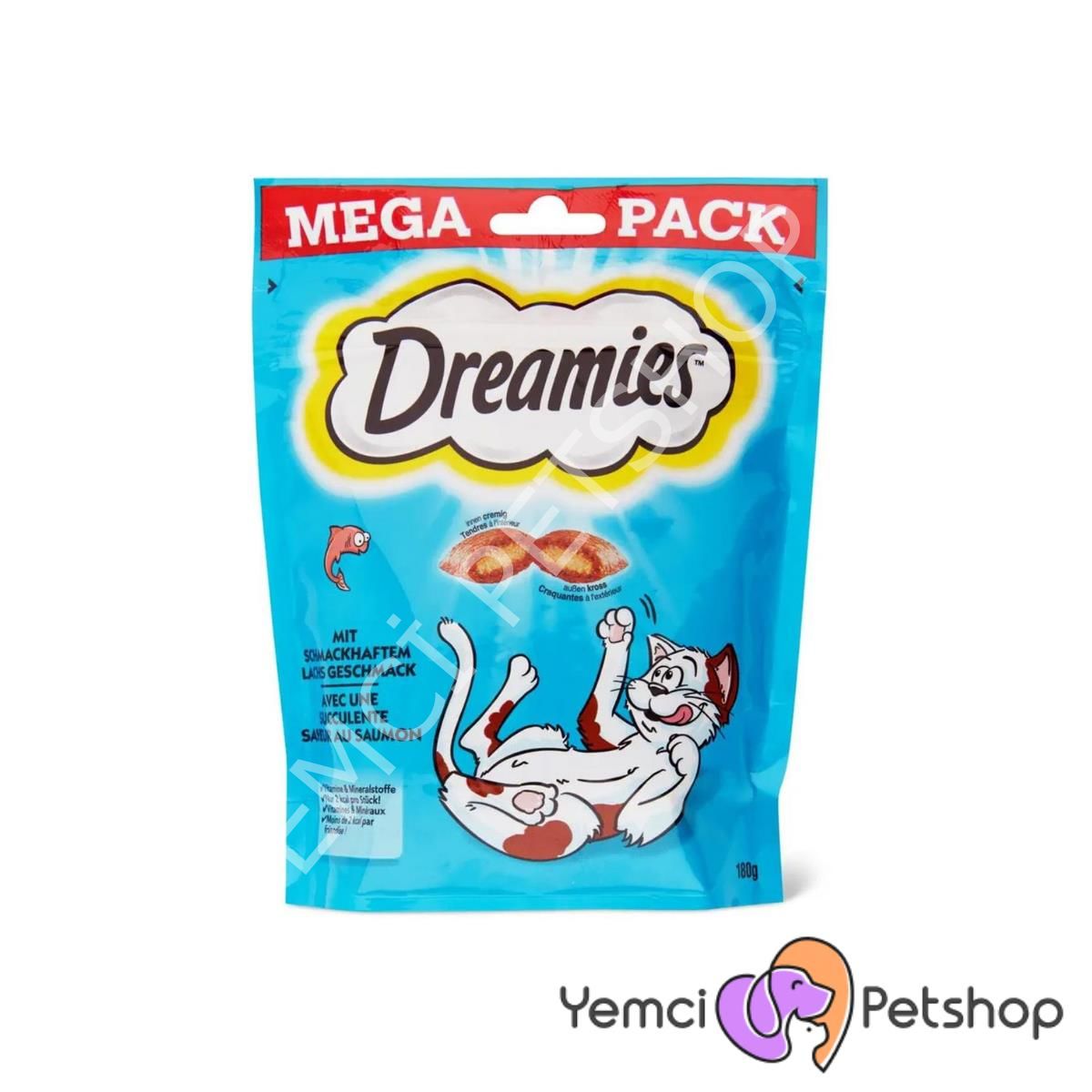 Dreamies Mega Somonlu Kedi Ödül Maması 180 Gr