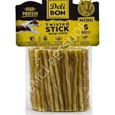 DELİBON DERİ BURGU ÇUBUK İNCE BOY 80Lİ PAKET NATUREL İNCEX80AD.