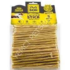 DELİBON DERİ BURGU ÇUBUK İNCE BOY 150Lİ PAKET NATUREL İNCEX150AD.
