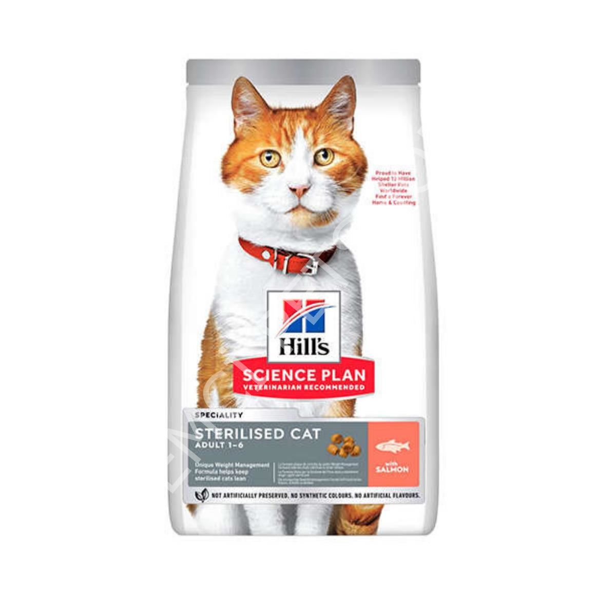 Hill's Sterilised Kısırlaştırılmış Somonlu Kedi Maması 1,5 Kg