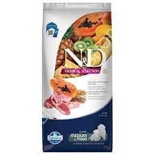 N&D Tropical Selection Kuzu Etli ve Tropikal Meyveli Orta ve Büyük Irk Yavru Köpek Maması 10kg