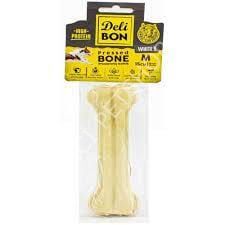 DELİBON DERİ PRES KEMİK 15CM M BOY 1Lİ PAKET BEYAZ 15CMX1AD.
