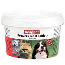 Beaphar Brewer Yeast Kedi Ve Köpekler İçin Sarımsaklı Tüy Bakım Tablet 250 Ad