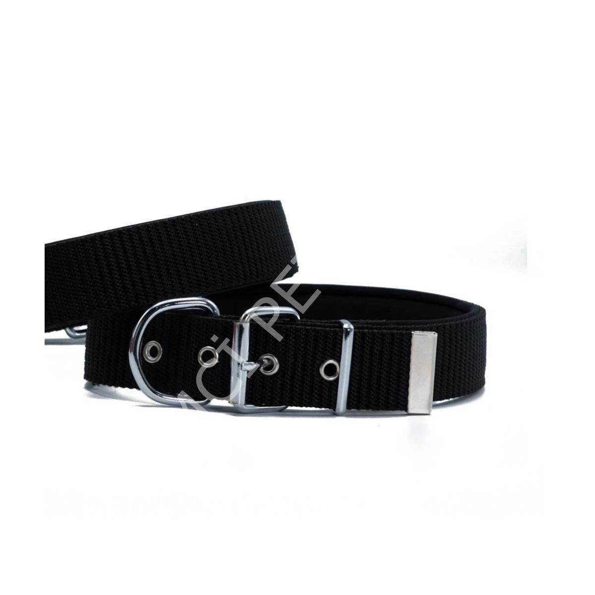 DOGGİE KONFOR DOKUMA BOYUN TASMASI SİYAH 5X50-60CM