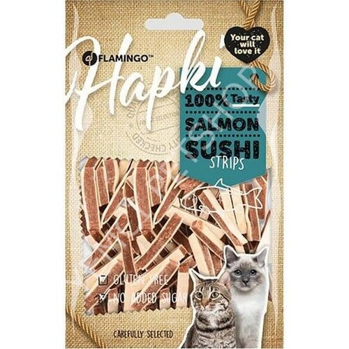 Flamingo Hapki Somon Alabalıklı Şerit Kedi Ödülü 85gr