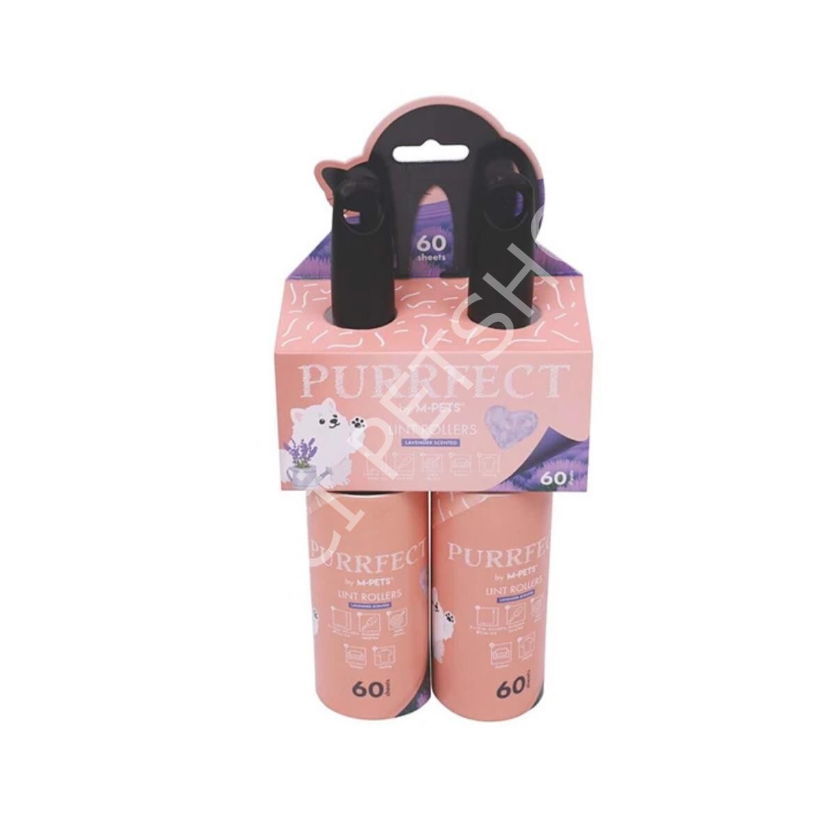 M-Pets Purrfect Tüy Toplama Rulosu 2x60 Yaprak Lavantalı