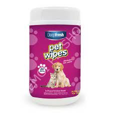 DEEP FRES EVCİL HAYVAN TEMİZLİK MENDİLİ 80 Lİ