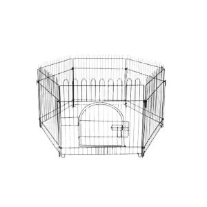 Zampa Siyah Metal Köpek Çiti 80x95