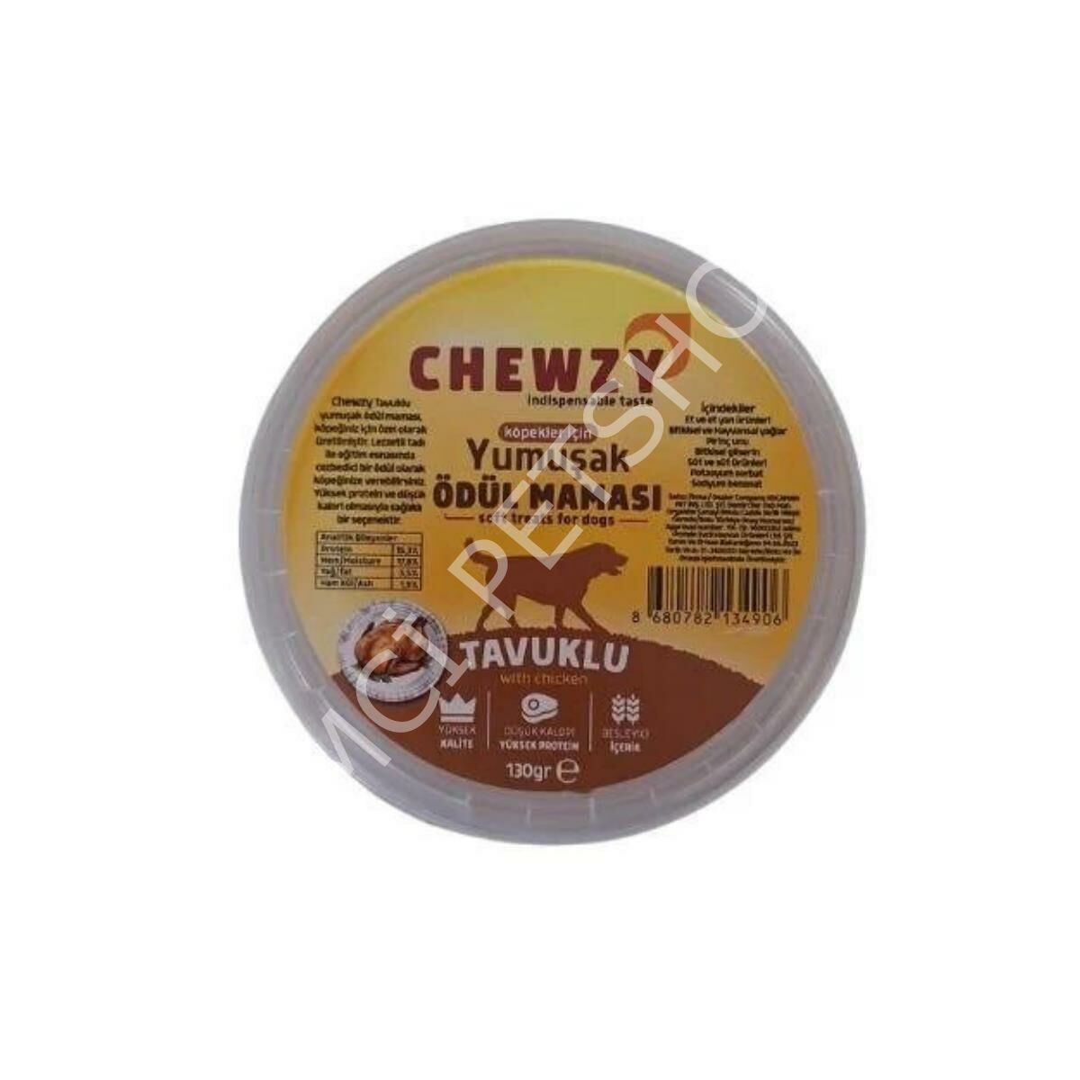 CHEWZY YUMUŞAK ÖDÜL TAVUKLU 130GR