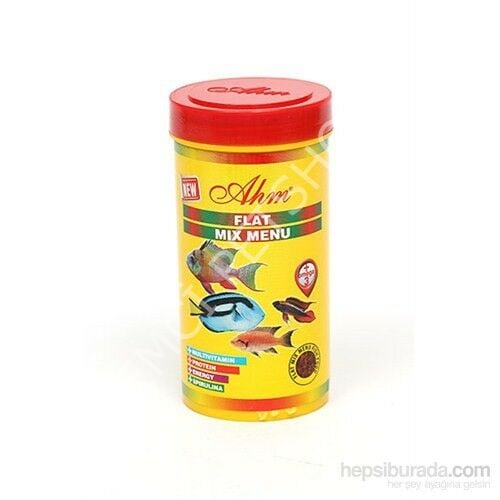 Ahm Flat Mix Menu Balık Yemi 250 Ml