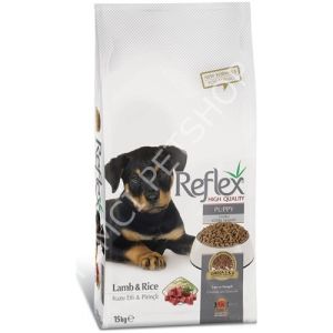 Reflex Puppy Kuzu Etli Pirinçli 15 kg Yavru Köpek Maması