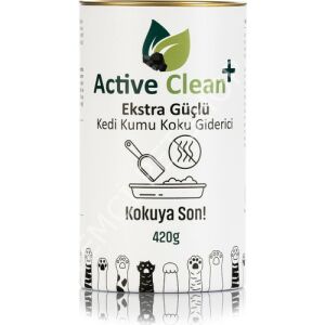 ACTİVE CLEAN KEDİ KUMU KOKU GİDERİCİ 420 GR