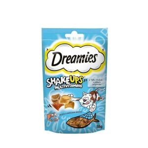 Dreamies Shake Ups Seafood Kedi Ödülü 55 Gr