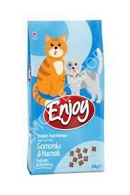 ENJOY SOMONLU HAMSİLİ YETİŞKİN KEDİ MAMASI 10 KG