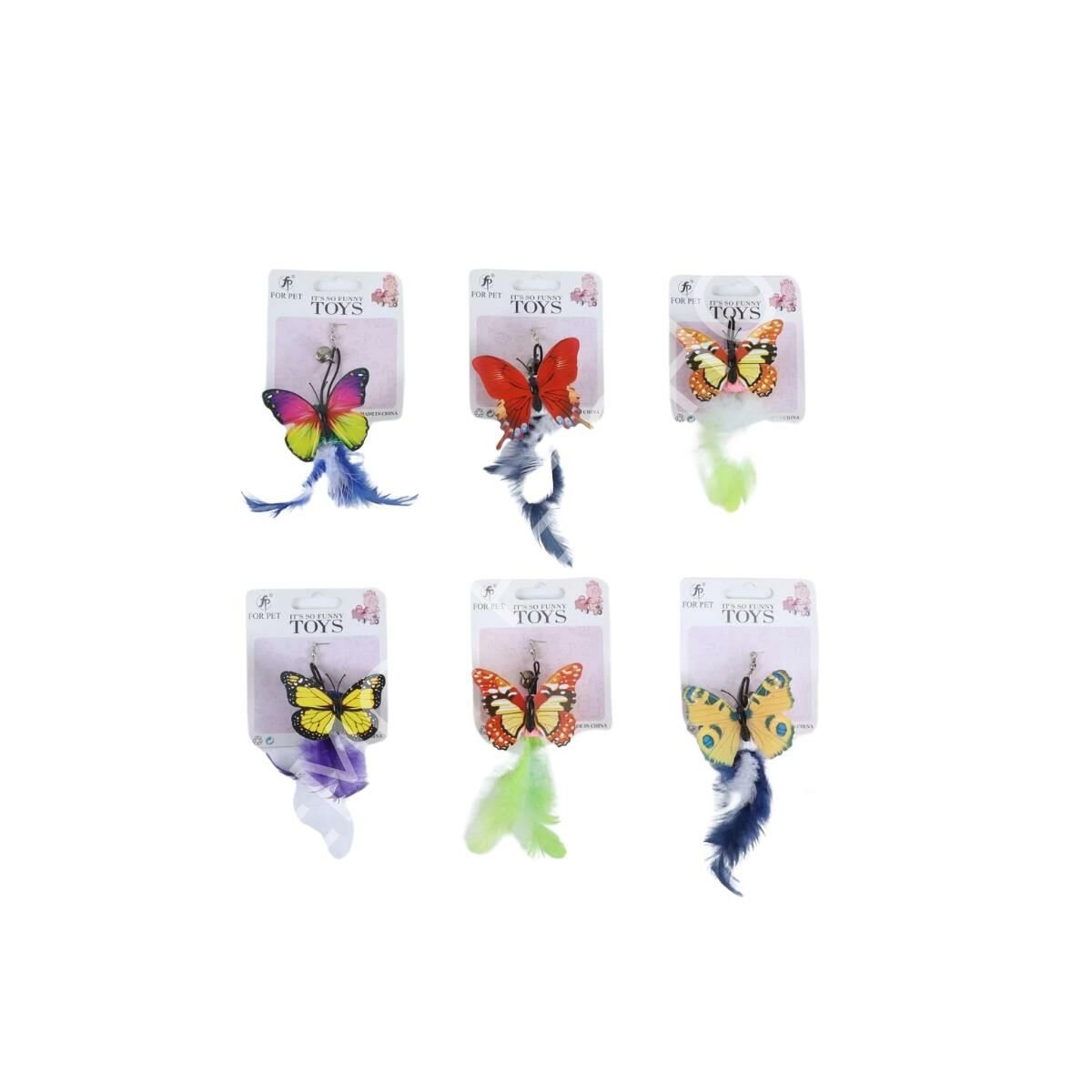 Yemcipetshop Kelebek Kedi Oyuncağı