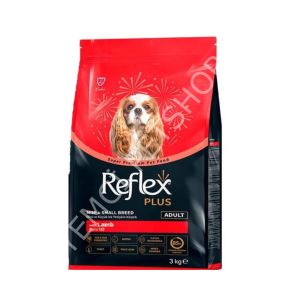 Reflex Plus Kuzu Etli Mini ve Küçük Irk Yetişkin Köpek Maması 3 Kg