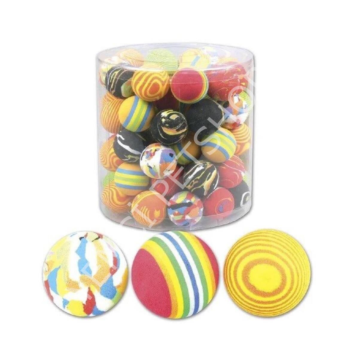 Yemcipetshop 3.5 Cm Kedi Topu Orta Sert 1 Adet