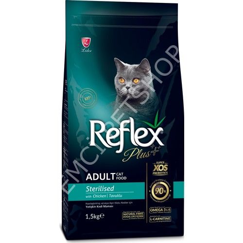 REFLEX PLUS TAVUKLU KISIR KEDİ MAMASI 1,5 KG